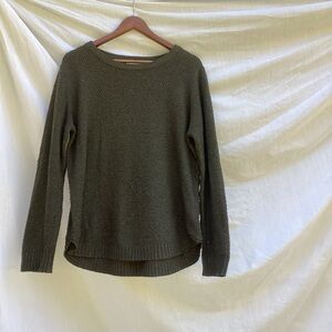 Pink Clover business casual lightweight Olive Green Women's Sweater, size XL